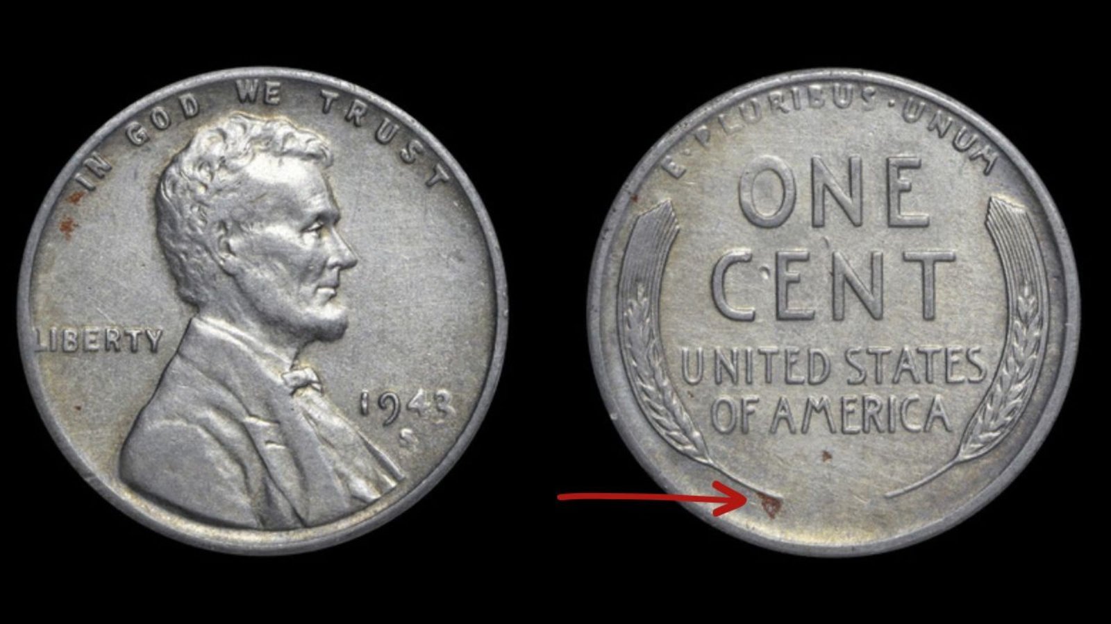 1943 Penny Error